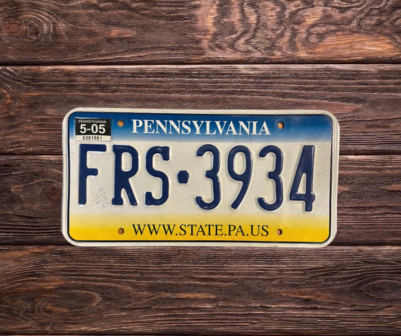 Pennsylvanie FRS 3934