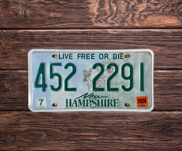 New Hampshire Live Free 452 2291