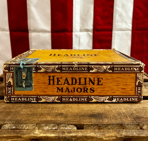 Boîte à cigares Headline Cigars vintage