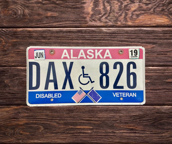 Alaska Disabled Veteran DAX 826