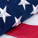 Véritable drapeau américain MADE IN USA (étoiles brodées)