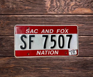 Oklahoma Amérindienne Sac and Fox SF 7507