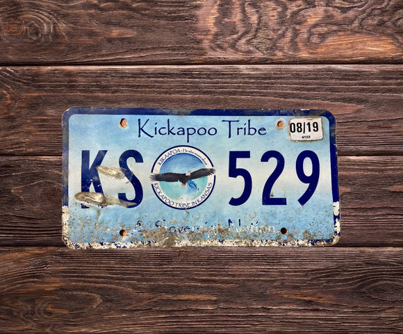 Kansas Amérindienne Gouvernement des Kickapoo Tribe KS 529